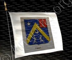 drapeau-LAVAL_Noblesse d'Empire._France