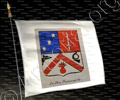 drapeau-LE DRU DESESSARTS_Noblesse d'Empire._France