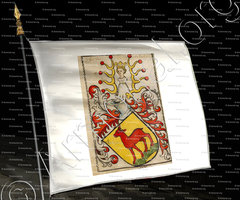 drapeau-THIERSTEIN_Valeran 1320, Alsace. Comte. Fribourg, Scheibler'sches Wappenbuch Elsass_Frankreich, Schweiz.