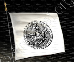 drapeau-THEOBALD II_Duc de Lorraine (1263 1312)_France