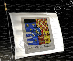 drapeau-LETONNELLIER DE BRETEUIL_Noblesse d'Empire._France