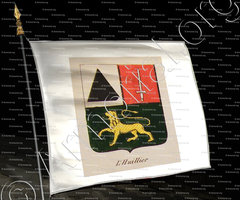 drapeau-L'HUILLIER_Noblesse d'Empire._France