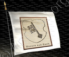 drapeau-SOEST_Nordrhein Westfalen 1897_Deutsch heraldischen Stil.