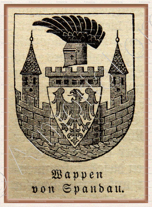 SPANDAU_Berlin 1897_Deutsch heraldischen Stil.