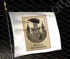 drapeau-SPANDOW_Berlin 1897_Deutsch heraldischen Stil.