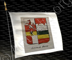 drapeau-LOVERA DE MARIA_Noblesse d'Empire._France