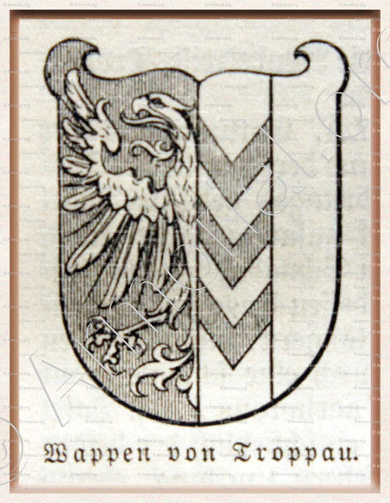 TROPPAU_Schlesien 1897_Deutsch heraldischen Stil.