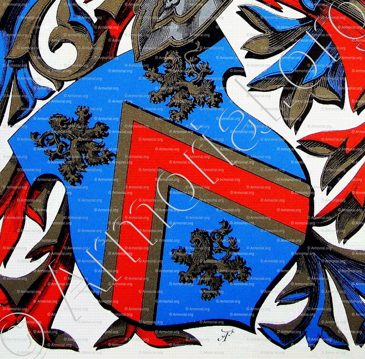 VILLETTE CHIVRON_Armorial et Nobiliaire du duché de Savoie. Cte de Foras, 1878._France .