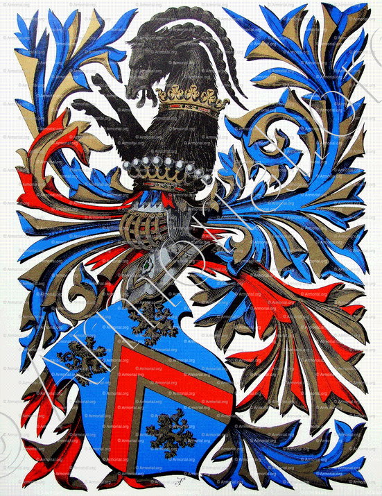 VILLETTE_Armorial et Nobiliaire du duché de Savoie. Cte de Foras, 1878. De Chevron Villette._France