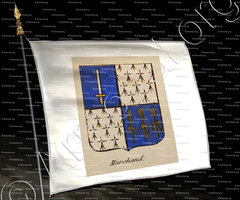 drapeau-MARCHAND_Noblesse d'Empire._France