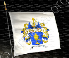 drapeau-COPPIETERS 't WALLANT_Famille noble de Brugges (Coppieters 't Wallant)_Belgique