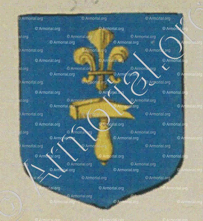 Le Corps des Officiers de la Maîtrise particulière des Eaux et Forests de Ensisheim (Alsace)_Blason enregistré sous le règne de Louis XIV_France 