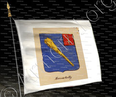 drapeau-MAZZUCHELLY_Noblesse d'Empire._France