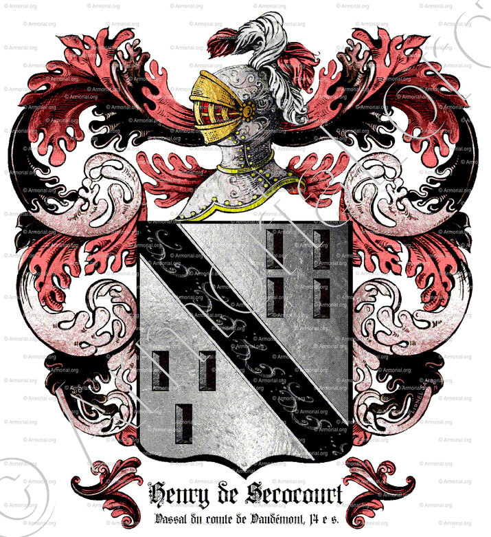 HENRY de SECOCOURT_Vassal du comte de Vaudémont, 14e s. (Lorraine)_France (ii)