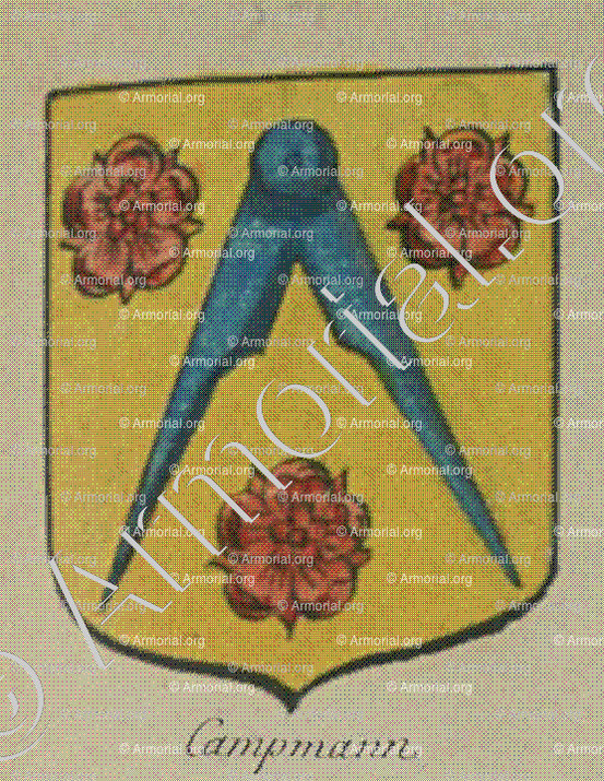 CAMPMANN_Alsace, Armorial de France (Ch; d'Hozier, 1696-1710)._France