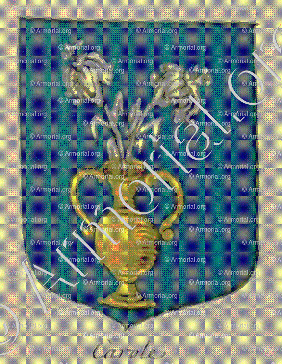 CAROLE_Alsace, Armorial de France (Ch. d'Hozier, 1696-1710)._France +