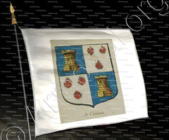 drapeau-de CONNAT_Alsace, Armorial de France (Ch; d'Hozier, 1696-1710)._France