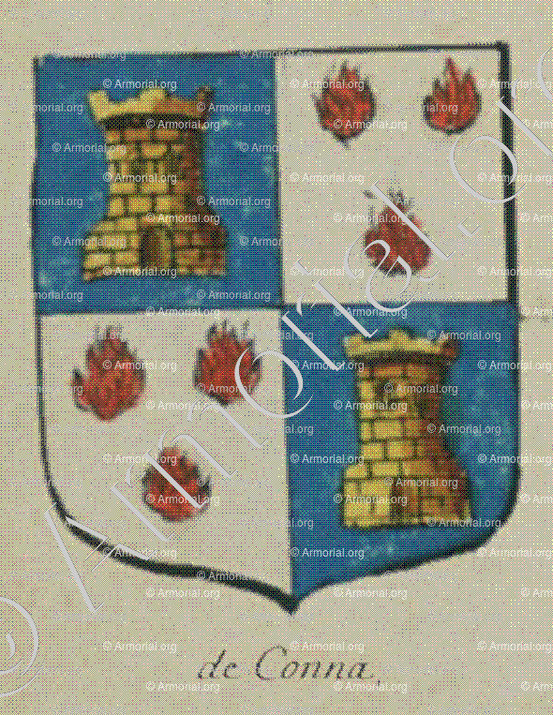 de CONNAT_Alsace, Armorial de France (Ch; d'Hozier, 1696-1710)._France