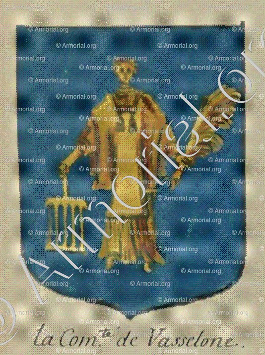 VASSELONE_Alsace, Armorial de France (Ch; d'Hozier, 1696-1710)._France