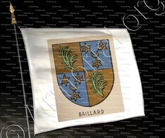 drapeau-BAILLARD_Bourbonnais_France