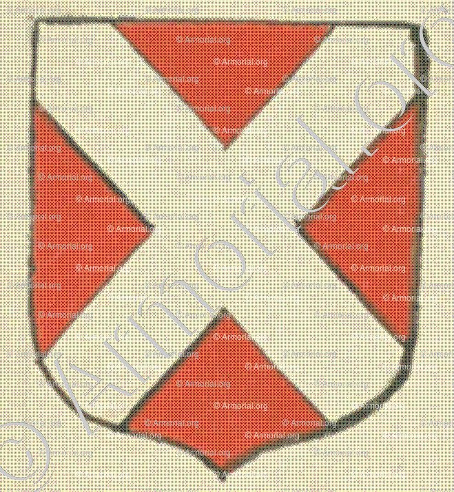 ANDREE (La Rochelle)_Blason enregistré sous le règne de Louis XIV._France