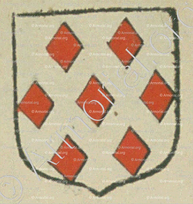 ARNAIL (La Rochelle)_Blason enregistré sous le règne de Louis XIV._France