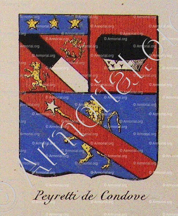 PEYRETTI DE CONDOVE_Noblesse d'Empire._France