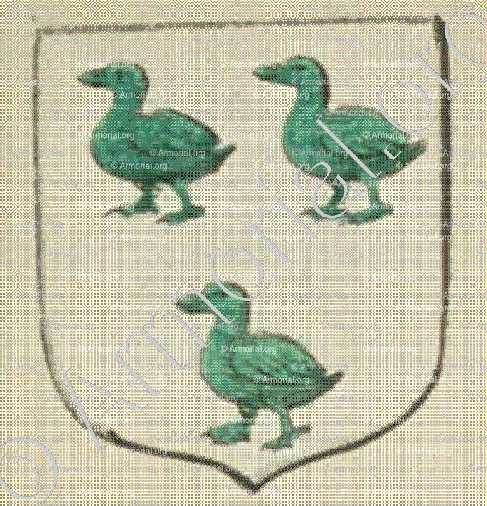 BARBOTIN (La Rochelle)_Blason enregistré sous le règne de Louis XIV._France