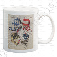 mug-BAYERN ÖSTERREICH STARKE MAILAND_1. Bayern 2. Österreich 3. Starke 4. Mailand (Duché de Milan, Visconti)_Deutschland Italia