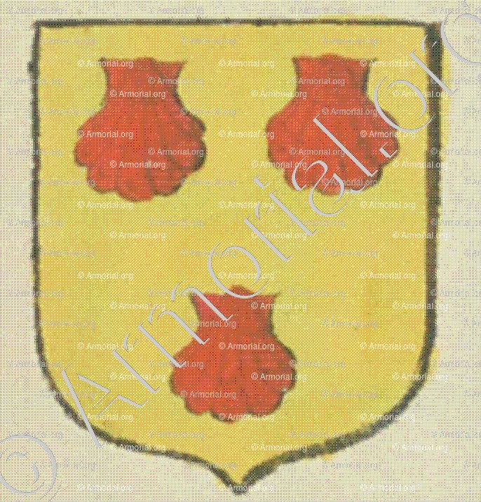 BARJONNEAU (La Rochelle)_Blason enregistré sous le règne de Louis XIV._France