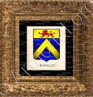 cadre-ancien-or-BARTILLAT_Armorial Philippe de Fleury. Paris._France