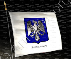 drapeau-BEAUCHAMPS_Armorial Philippe de Fleury. Paris._France