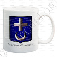 mug-BERNARD de la POMMERAYE_Armorial Philippe de Fleury. Paris._France