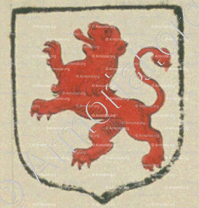 Baron de BENGUE (La Rochelle)_Blason enregistré sous le règne de Louis XIV._France