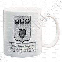 mug-LARSONNYER_Ecuyer, Conseiller du Roy et de la ville de Paris, 1765._France