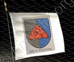 drapeau-CHAPELINS de MONTCENOUX_Bourbonnais_France