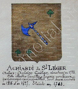 ACHIARDI de Saint Léger