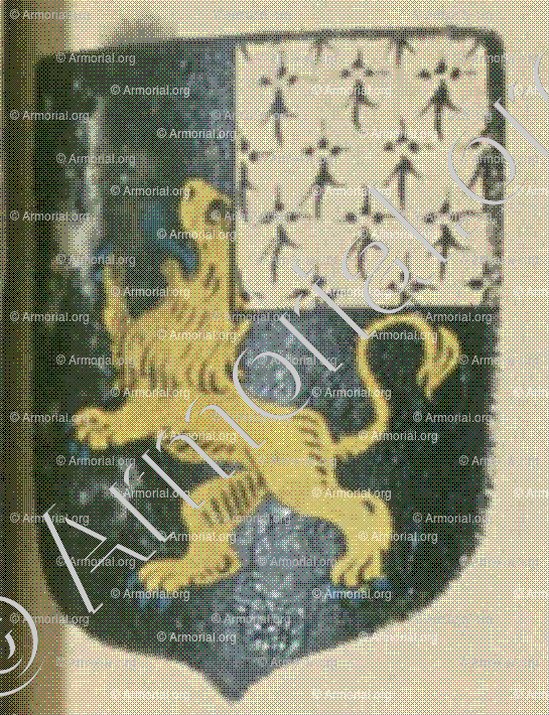 BAUDOUÏN (La Rochelle)_Blason enregistré sous le règne de Louis XIV._France