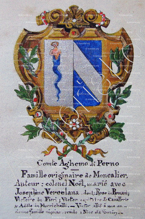 Comte AGHEMO di PERNO_Armorial Nice. (J. Casal, 1902) (Bibl. mun. de Nice)_France (i)