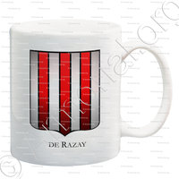 mug-DE RAZAY_Armorial Philippe de Fleury. Paris._France