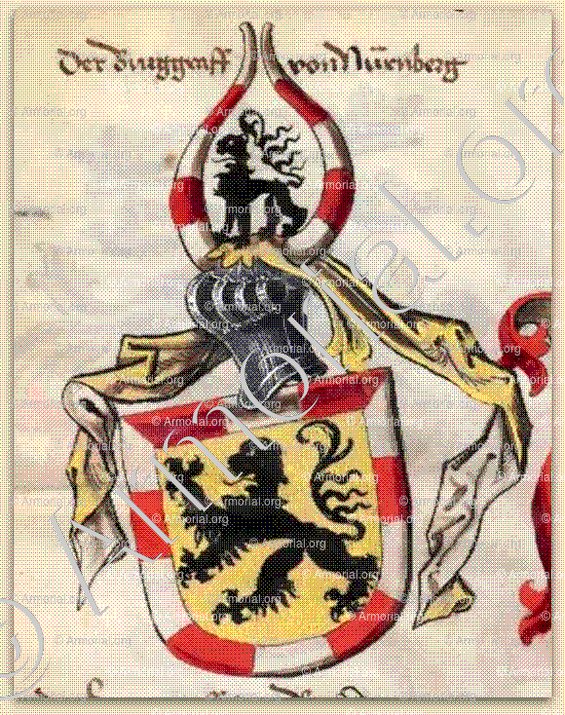 NÜRNBERG_Burggraffenwappen._Deutschland httpdaten.digitale-sammlungen.de 