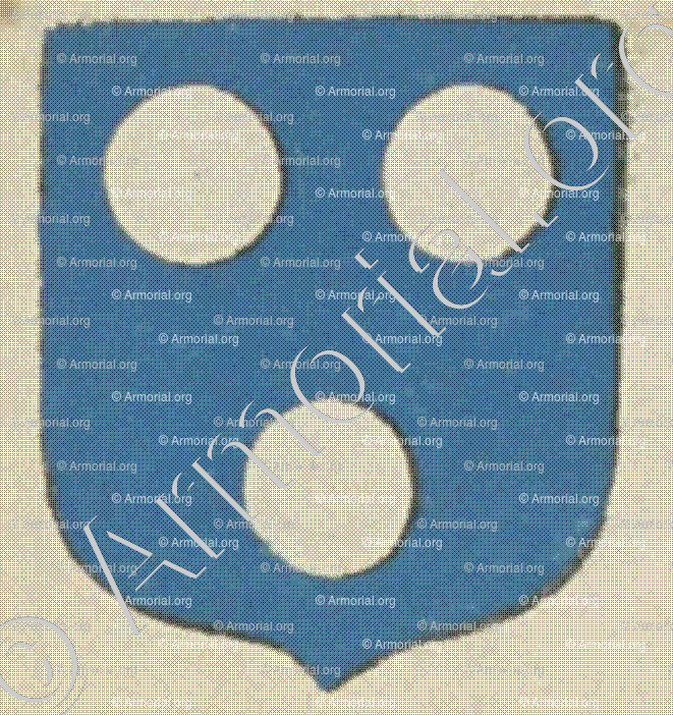 BELUTEAU (La Rochelle)_Blason enregistré sous le règne de Louis XIV._France