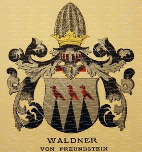 WALDNER  von FREUNDSTEIN