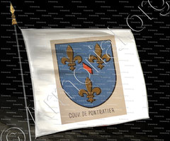 drapeau-Couvent de PONTRATIER_Bourbonnais_France