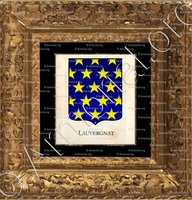 cadre-ancien-or-LAUVERGNAT_Armorial Philippe de Fleury. Paris._France