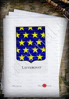 velin-d-Arches-LAUVERGNAT_Armorial Philippe de Fleury. Paris._France