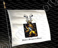 drapeau-Wanier o Wacquier de GLIMES_Armorial des Pays-Bas par J. de Neufforge_Nederland