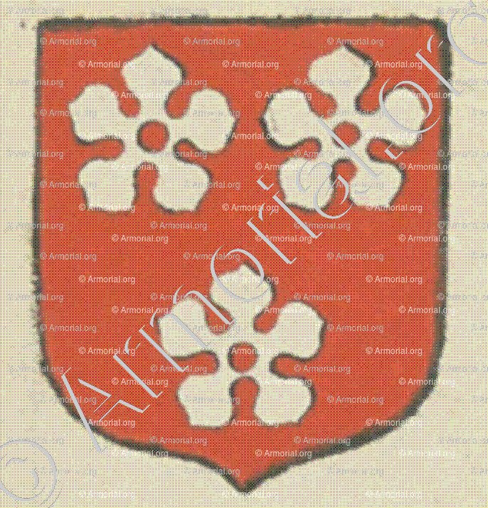 PAIRAY (La Rochelle)_Blason enregistré sous le règne de Louis XIV._France