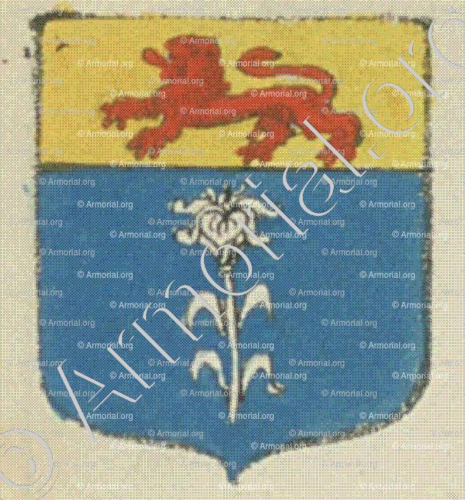 BILLAUD (La Rochelle)_Blason enregistré sous le règne de Louis XIV._France