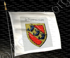 drapeau-PIERRESCIZE _Genève avant 1535._Suisse